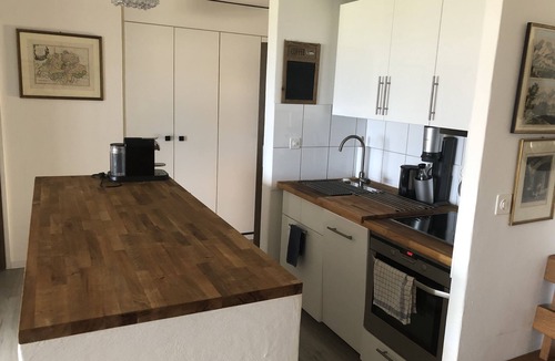Gams Apartment | Great mountain view over the valley of Lichtenstein, apartment on the slope