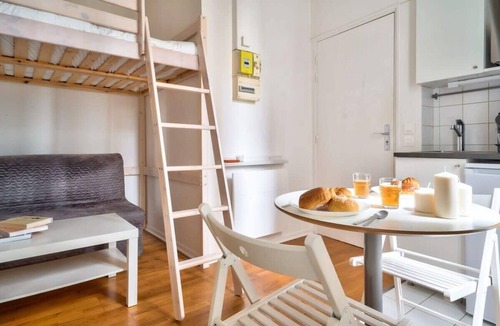Batignolles Apartment | Great Studio-Coeur du 17e-Bail Moyenne Durée (2G)