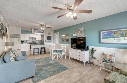 Port Aransas Condo | Great views, swimming pool, boardwalk to the beach, picnic tables, play area, co