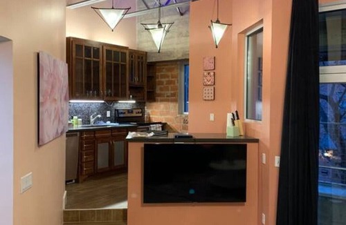 Brazos Apartment | Green Door Lofts-Silo Chic Loft Silos/Downtown