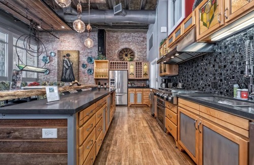 Brazos Apartment | Green Door Lofts-Stained Glass Loft