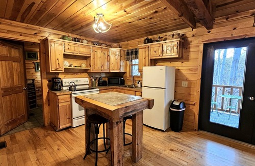 Logan Cabin | Green Heron in Hocking Hills