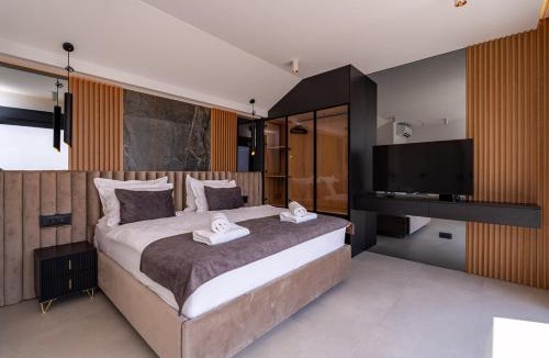 Brsecine Villa | Green Sunrise Villa - Stunning Sea View Luxury Villa with Private Pool