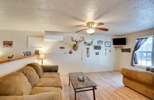 Cayuga Apartment | Grill & Dock Access: Waterfront Kerens Cabin