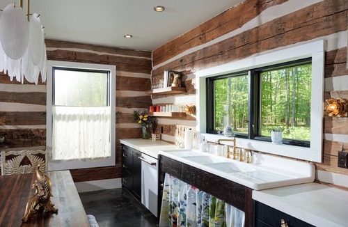 Pine Bush Cabin | Grill + Fire Pit: Eclectic Ulster County Cabin