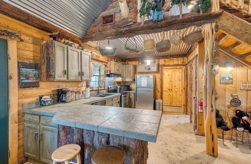 Marble Falls Cabin | Grin N Bear It: Fun-Filled Lakeside Retreat!