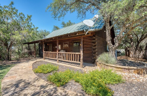 Marble Falls Cabin | Grin N Bear It: Fun-Filled Lakeside Retreat!