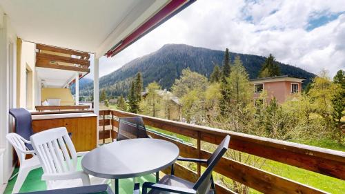 Davos-Platz Apartment | Großzügige 4 Schlafzimmer Wohnung in Davos Bergblick zentrale Lage