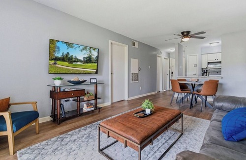 Walden on Lake Conroe Condo | Ground Floor, Cozy & Sits on First Fairway, Pool