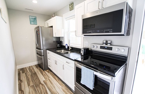 North Carolina Coast Apartment | Ground floor In-Law Suite. Pet friendly with large fenced in backyard.