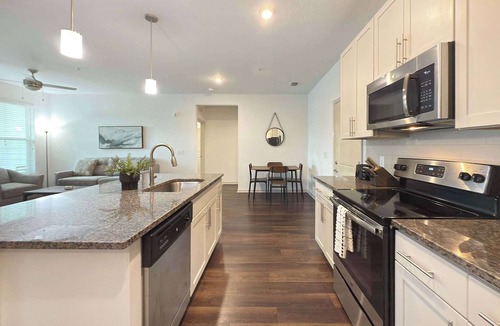 Clearwater Apartment | Ground-Floor Luxury 2 BR with Pond and Pool Views