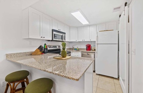 Cape Caneveral Beach Gardens Condo | Ground Floor | Oceanfront Patio | Resort Style | P