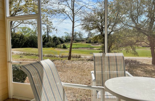 North Myrtle Beach Condo | Ground Floor 2BR Condo in Havens, Barefoot Resort, Well-Stocked, Close to Beach!