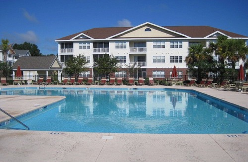 North Myrtle Beach Condo | Ground Floor 2BR Condo in Havens, Barefoot Resort, Well-Stocked, Close to Beach!