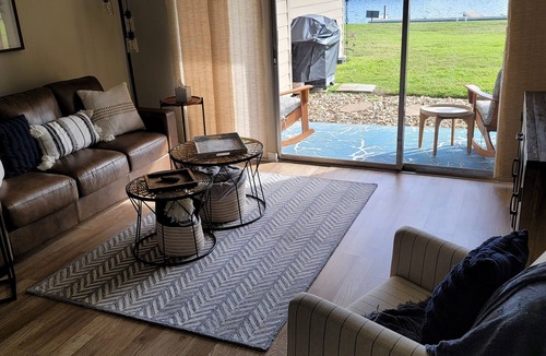 Walden on Lake Conroe Condo | Ground Floor Waterfront Condo!