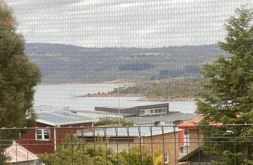 Jindabyne Apartment | Ground level studio with lake view.