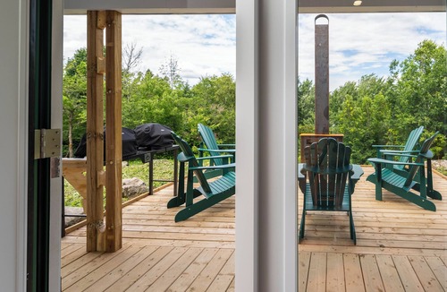 Saint-Paulin House | Group-Friendly Escape in Serene Setting w/Outdoor Access Near Mauricie Park