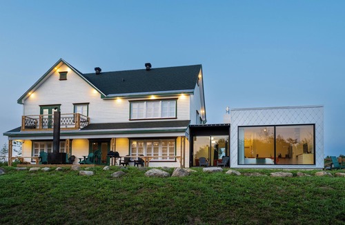 Saint-Paulin House | Group-Friendly Escape in Serene Setting w/Outdoor Access Near Mauricie Park