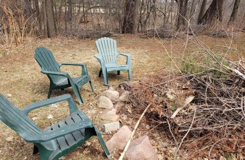 Waupaca House | Group Friendly! Riverfront Waupaca Retreat with Yard