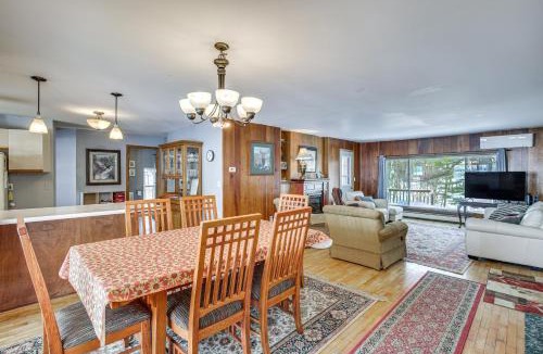 Waupaca House | Group Friendly! Riverfront Waupaca Retreat with Yard