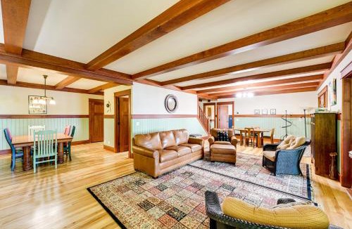 Free Soil House | Group Getaway on Hamlin Lake Fire Pit and Dock!