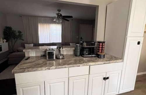 Kansas City House | Group Getaway Sleeps 7 Grill Fire Pit