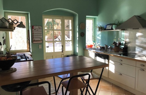 Rocher Villa | Group gite with spacious rooms, private pool and view