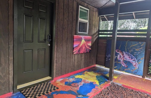 Volcano Villa | Group Wing Right- 3 Rooms with shared spa and wifi