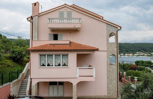 Rab Town Apartment | Guest House Villa Anggela - Classic Double room Balcony and Sea View