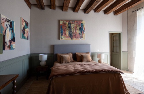 Restigne Bed & Breakfast | Guest Room “Joséphine” with Shared Pool, Communal Terrace, and Wi-Fi