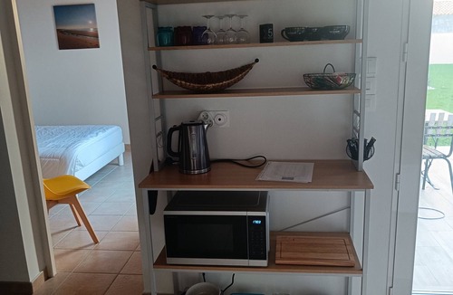 La Bree-les-Bains Bed & Breakfast | Guest Room - La Barjuline-The Studio for 4 Guests with Shared Pool