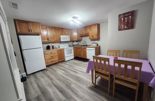 Fredericton House | Guest Suite—Pool Table, Full Kitchen, Deck