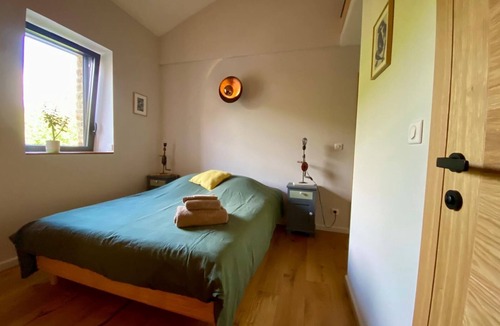 Verjon Bed & Breakfast | Guestroom in an ancient barn