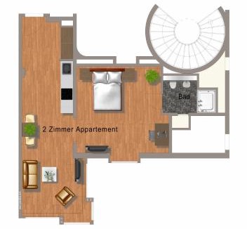 Unterstrass Apartment | Guggach Apartôtel