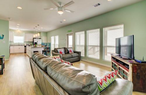 Port Bolivar House | Gulf Access! Group-Friendly Gilchrist Beach House