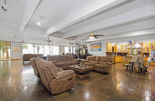 Clear Lake Shores House | Gulf Front Estate with Heated Pools, Private Pier, and Walk to the Boardwalk