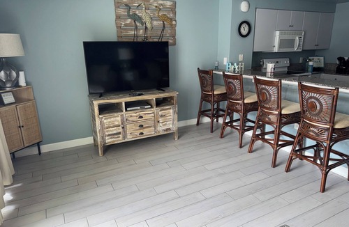 Panama City Beach Condo | Gulf Front Getaway Great View of Pool & Beach From Balcony With Reserve Parking