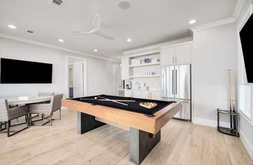 Miramar Beach House | Gulf-Front Home with Rooftop Deck, Theater, Pool and Private Beach Access