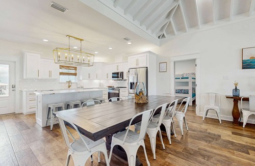 Dauphin Island House | Gulf-Front Oasis: Rooftop Heated Pool, Elevator & Dog-Friendly!