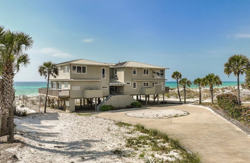 Gulf Pines House | Gulf-Front Townhome with Private Deck, Views and Direct Beach Access