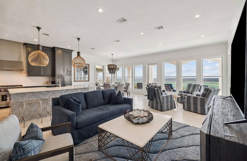 Seacrest House | Gulf-front luxury with direct beach access, private pool, game room, & elevator