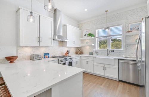 San Juan House | Gulf Views! Private Heated Pool! LSV! Steps from Beach!
