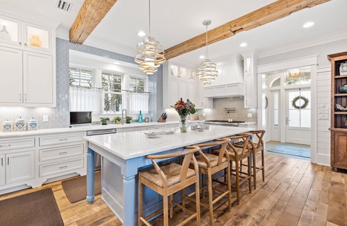 WaterSound Beach House | Gulf Views! Private Heated Pool! Golf Cart!