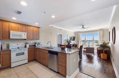 Upper Grand Lagoon Condo | Gulf Views! Secret Beach! Pool! Golf! Beach Chairs