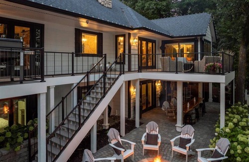 Nisswa Cabin | Gull Lake Luxury Home - Fireplace, Firepit, Grill