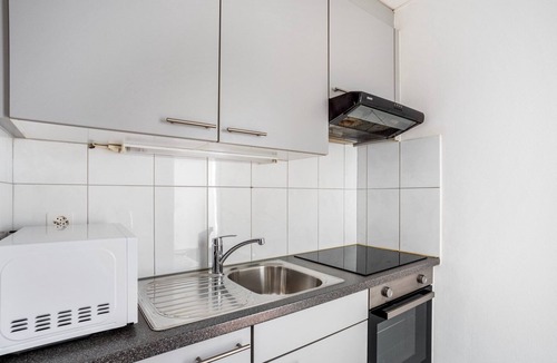 Gundeldingen Apartment | Gundeldingen studio w/Storage, nr Train Station, by Blueground