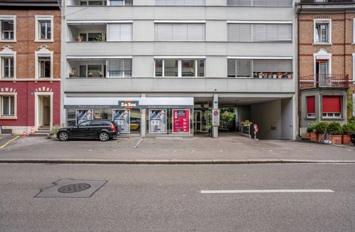 Gundeldingen Apartment | Gundeldingen studio w/Storage, nr Train Station, by Blueground