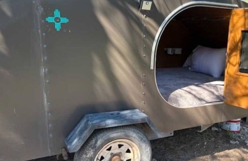 Mayhill House | Gypsy Village & Teardrop: Expanded Glamping Retreat for Up to Six with Outdoor Kitchen, Fire Pit, and Hammock