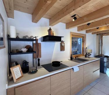 Blatten bei Naters Apartment | Hüttli Chalet Weitblick 10 Minuten zur Skigondel und Aletschgletscher