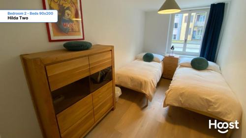 District 4 Apartment | H2 with 3,5 rooms, 2BR, living room and kitchen, central and quite